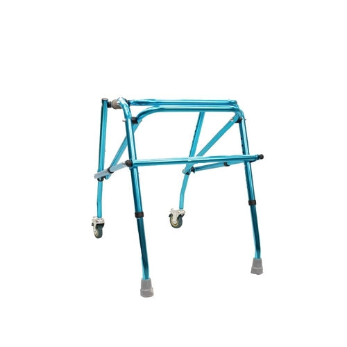 Pediatric Foldable Adjustable Walker with Wheels
